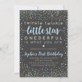 Twinkle Little Star | Eerste uitnodiging (Voorkant)