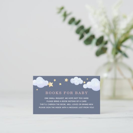 Twinkle Little Star Elephant Books for Baby Enclos Informatiekaartje (Staand voorkant)