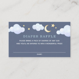 Twinkle Little Star Elephant Raffle insert card Informatiekaartje