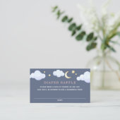 Twinkle Little Star Elephant Raffle insert card Informatiekaartje (Staand voorkant)