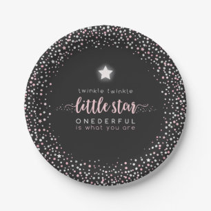 Twinkle Little Star First Birthday Paper Bord