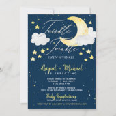 Twinkle Little Star Gender Neutral Baby shower Kaart (Voorkant)