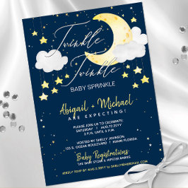 Twinkle Little Star Gender Neutral Baby shower Kaart
