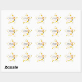 Twinkle Little Star Gender Neutral Baby shower Ster Sticker (Vel)