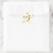 Twinkle Little Star Gender Neutral Baby shower Ster Sticker (Tas)