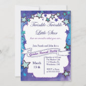 Twinkle Little Star Gender onthulling Kaart (Voorkant)