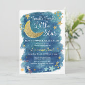 Twinkle Little Star gender onthult Kaart (Staand voorkant)