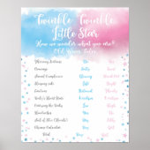 Twinkle Little Star Gender onthult Poster (Voorkant)