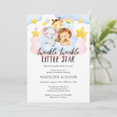 Twinkle Little Star Gender Reopenbaart zich Kaart (Staand voorkant)