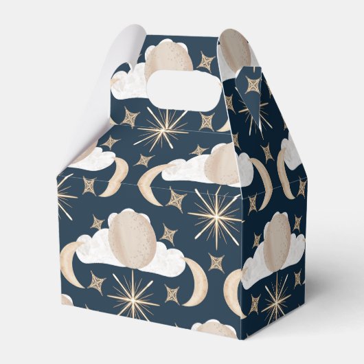 Twinkle Little Star Gender Reveal – Celestial Part Bedankdoosjes (Achterkant)