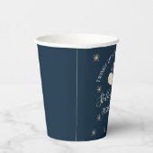 Twinkle Little Star Gender Reveal – Celestial Part Papieren Bekers (Rechts)