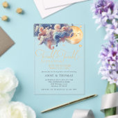 Twinkle Little Star Gender Reveal Custom Party Acryl Uitnodigingen (Insitu (Huwelijk))