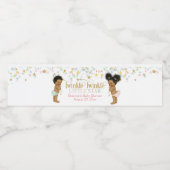 Twinkle Little Star Geslacht Neutraal Etnische Bab Waterfles Etiket (Enkel label)