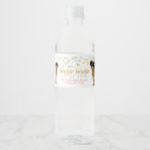 Twinkle Little Star Geslacht Neutraal Etnische Bab Waterfles Etiket (Voorkant)