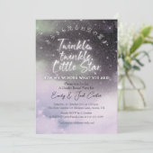 Twinkle Little Star Geslacht Onthullen Night Galax Kaart (Staand voorkant)