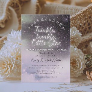 Twinkle Little Star Geslacht Onthullen Night Galax Kaart
