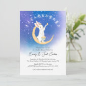 Twinkle Little Star Geslacht Onthullen Schattigee  Kaart (Staand voorkant)