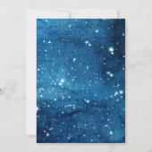 Twinkle Little Star Geslacht Onthulling Rustic Kaw Kaart (Achterkant)