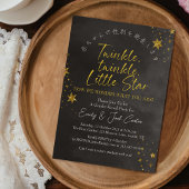 Twinkle Little Star Geslacht Onthult Chic Zwart Go Kaart