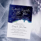 Twinkle Little Star Geslacht Onthult Navy Waterver Kaart