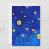 Twinkle Little Star Geslacht onthult Schattige maa Kaart (Achterkant)