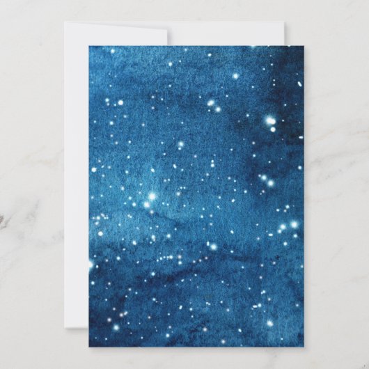 Twinkle Little Star Geslacht onthult Schattigee ma Kaart (Achterkant)