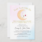 Twinkle Little Star Geslacht Reveal Moon Jewel Sch Kaart (Voorkant)