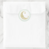 Twinkle Little Star Gouden Maan Sticker Munt (Tas)