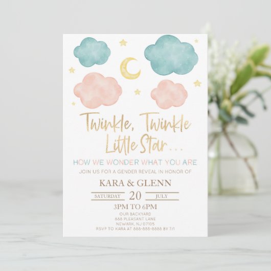 Twinkle Little Star Hoe we over gender discussiëre Kaart (Staand voorkant)