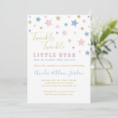 Twinkle Little Star Kaart (Staand voorkant)