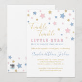 Twinkle Little Star Kaart (Voorkant / Achterkant)