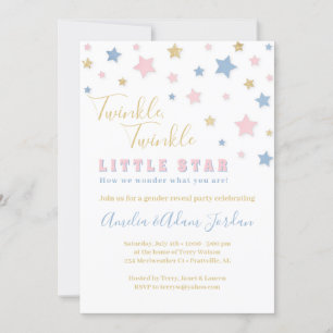 Twinkle Little Star Kaart