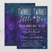 Twinkle Little Star Kaart (Voorkant / Achterkant)