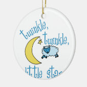 Twinkle Little Star Keramisch Ornament (Links)