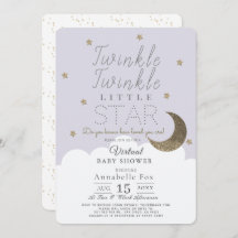Twinkle Little Star Lila Virtual Baby shower