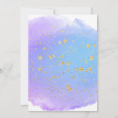 Twinkle Little Star Little Deer Roze Goud Modern Kaart (Achterkant)