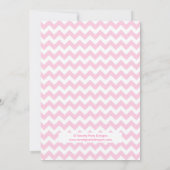 Twinkle Little Star Meisje Baby shower Uitnodiging (Achterkant)