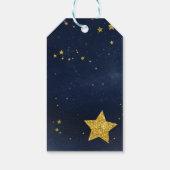 Twinkle Little Star Moon & Back Dank je wel Cadeaulabel (Achterkant)