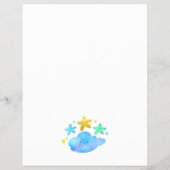 Twinkle Little Star Music Party Game Baby shower Flyer (Achterkant)