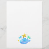 Twinkle Little Star Music Party Game Baby shower Flyer (Achterkant)