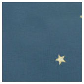 Twinkle Little Star | Navy Blue Copper Gold Dust Stof (Close Up)