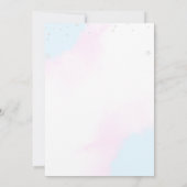 Twinkle Little Star Neutral Girl & Boy Verjaardag Kaart (Achterkant)