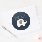 Twinkle Little Star Olifant Baby shower Stickers (Envelop)