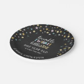 Twinkle Little Star One Year is wat je bent! Papieren Bordje (Gekanteld)