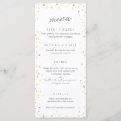 Twinkle Little Star Party / Douche Menu (Voorkant)