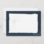 Twinkle Little Star Photo Baby shower Dank u Notitiekaartje (Achterkant)