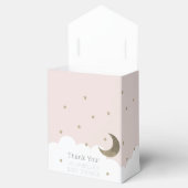Twinkle Little Star Pink Baby shower Bedankdoosjes (Geopend)