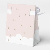 Twinkle Little Star Pink Baby shower Bedankdoosjes (Achterkant)