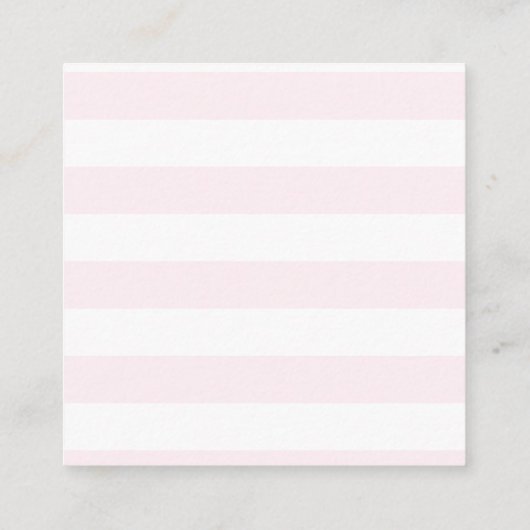 Twinkle Little Star Pink Gold Diaper Raffle Informatiekaartje (Achterkant)