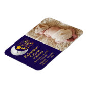 Twinkle Little Star Print Foto geboorteaankondigin Magneet (Linkerzijde)